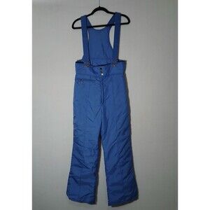 Vintage Snuggler Ski Suit Blue Warm Men’s Small Cold Weather Snow Bib #641